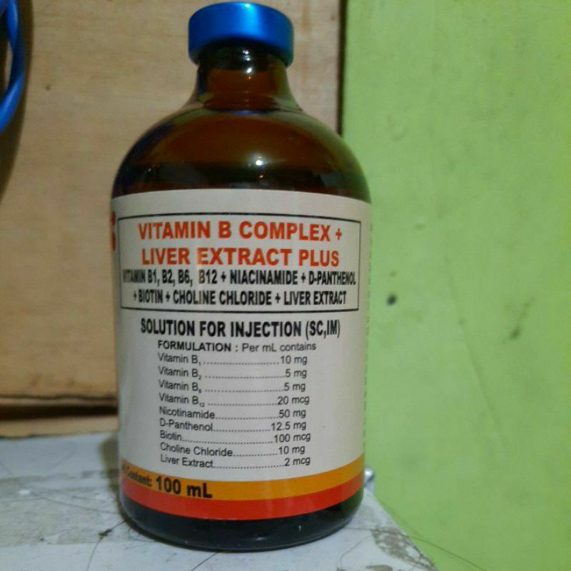 b complex liver extract with vitamin b12 injection uses Injectable Vitamin B Complex for Pigs | Bexan SP main image 0