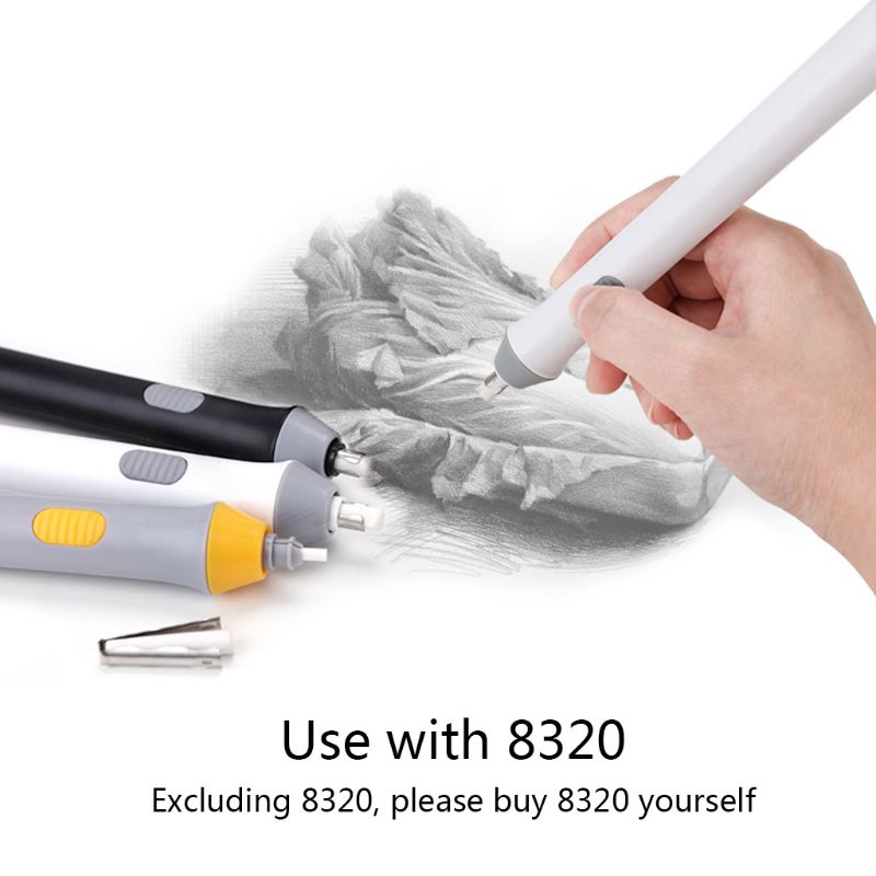 2.3mm 5mm Electric Eraser Refill Eraser With 40Pcs+30Pcs Refills ...