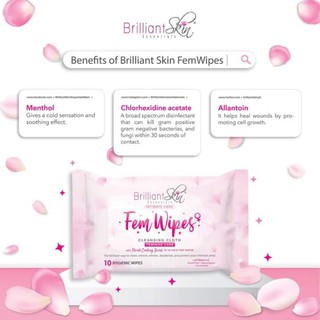 Brilliant Intimate Fem Wash and Intimate Care Fem Wipes