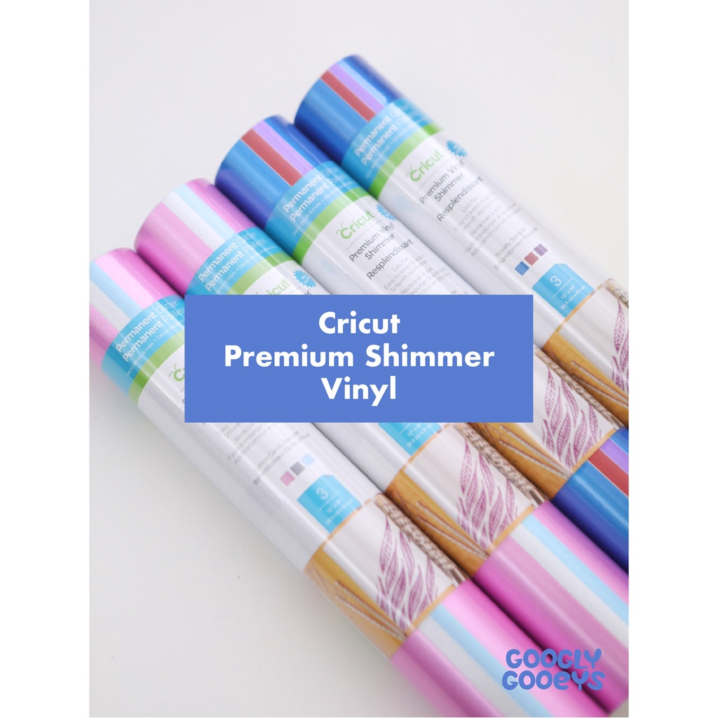 Cricut Premium Shimmer Vinyl for Cricut DIY Craft Decals Hobby