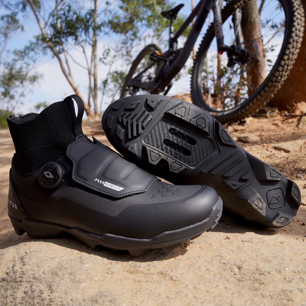 AVITUS Men Mountain Bike Shoes 2-Hole SPD Cleats with BOA Good for All ...