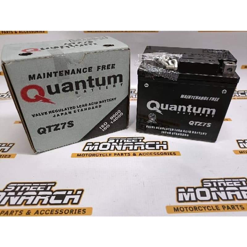 QUANTUM BATTERY 5L QTZ7S FOR RAIDER 150/CLICK/RS150/NMAX V1&V2/ AEROX
