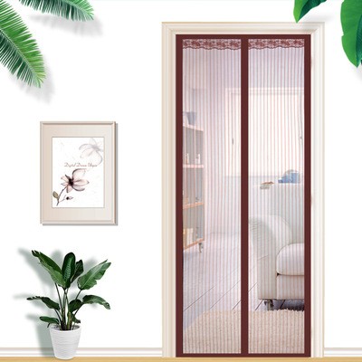 WD-0124 Magic Mesh Magnetic Mosquito Door Curtain Automatic Closing ...