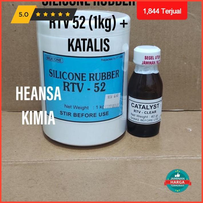 Super Silicone Rubber Rtv 52 + Catalyst (1 Kg) | Shopee Philippines