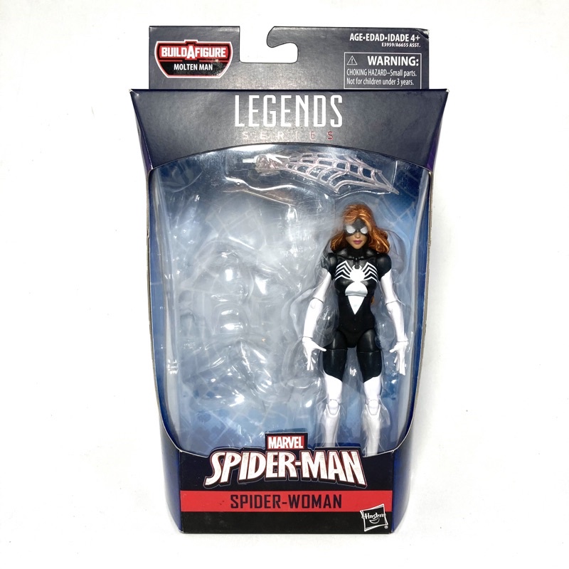 Marvel Legends Serie 15 Action Figure – Spider-Woman Julia Carpenter (Variante) + Pezzo Modok Build-A-Figure
