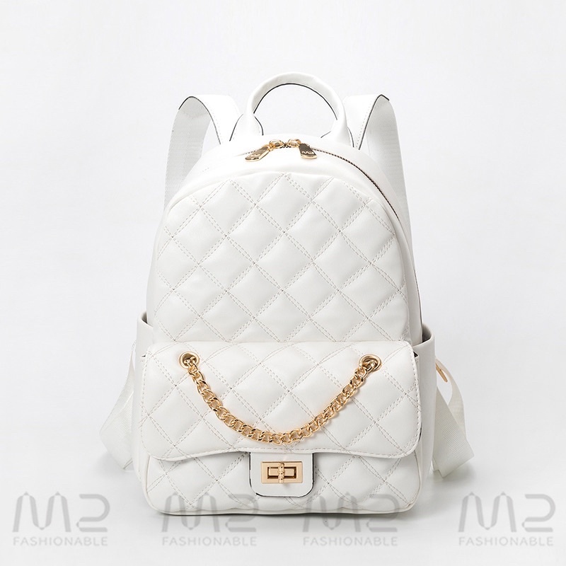 M2 brand MHR 22011 high quality leather simple Korean stlye backpack Shopee Philippines