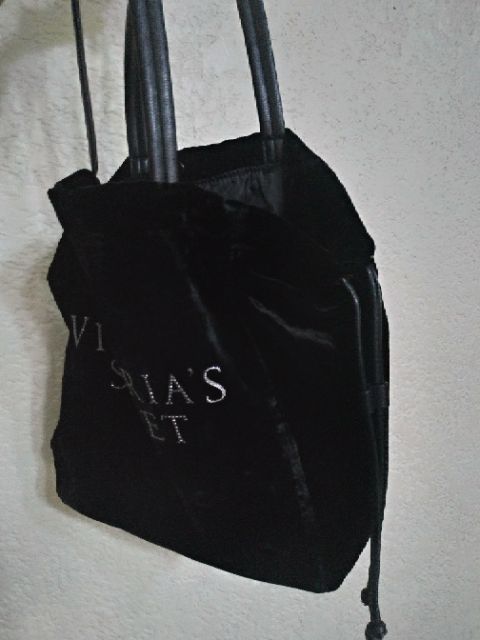 Victoria secret luxe velvet tote hotsell