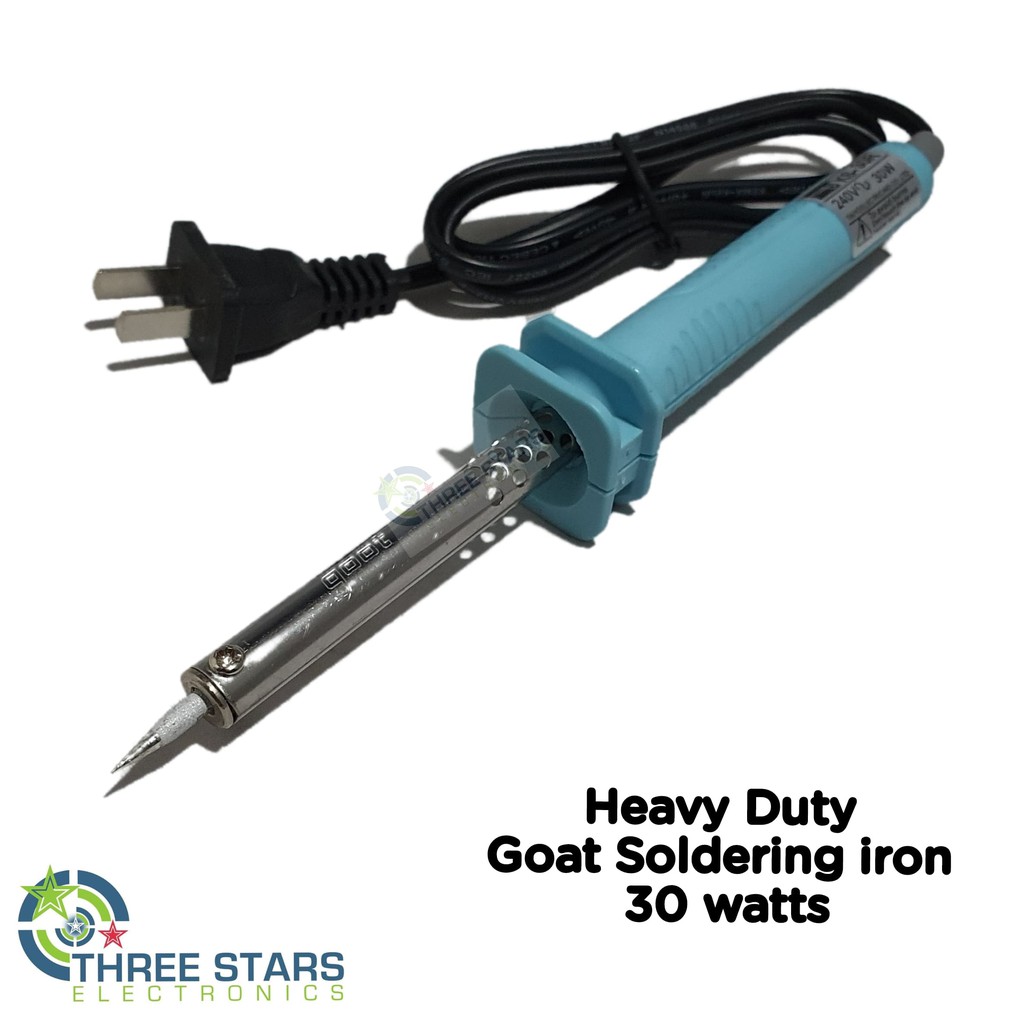 Soldering Iron 30w Goat S. iron Heavy Duty Long life Tip
