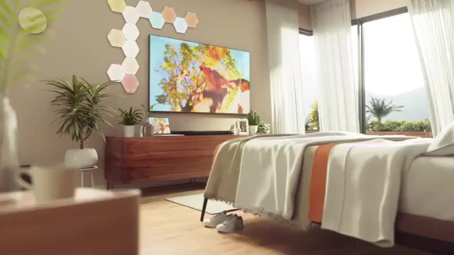 Nanoleaf Shapes - Hexagons Expansion Pack, WiFi & Thread Smart RGBW 16M ...