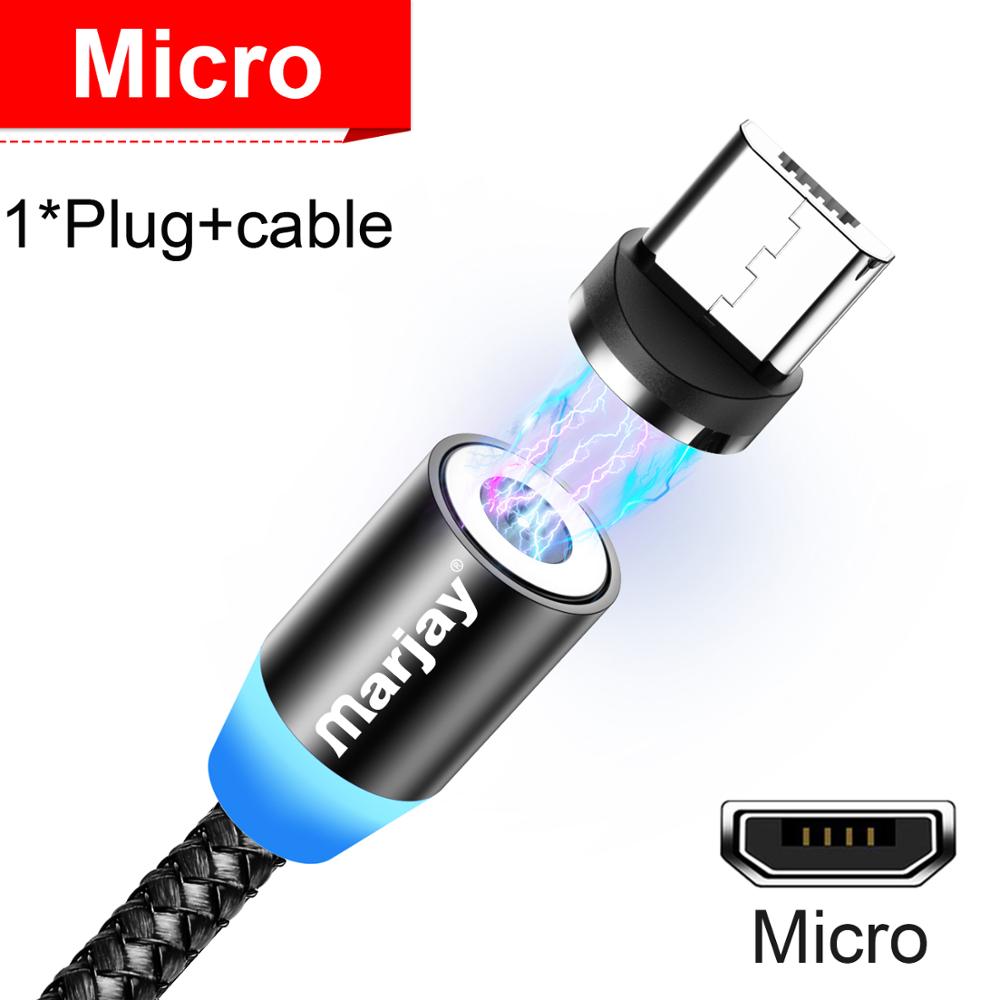 Magnetic Micro USB Cable For iPhone For Android Fast Charging