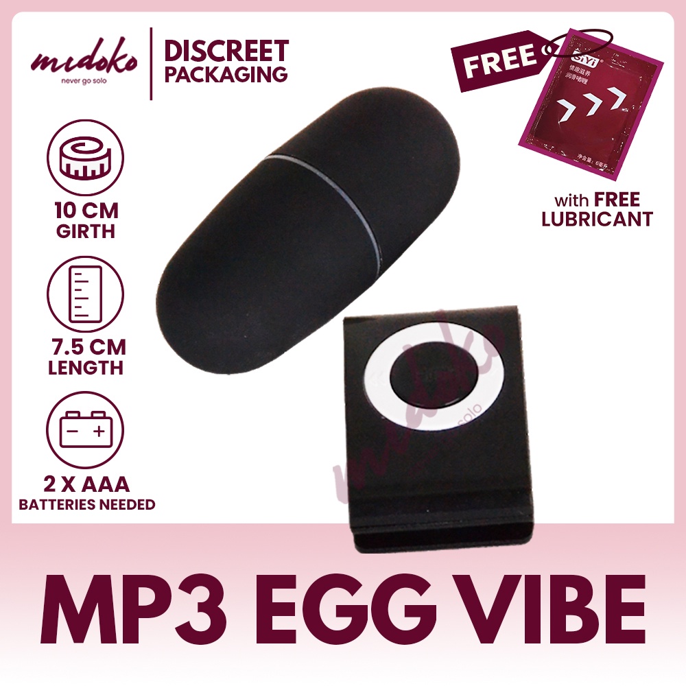 Midoko Multi Speed Mp3 Shape Vibrator Egg Bullet Adult Sex Toys For Women And Girls Shopee
