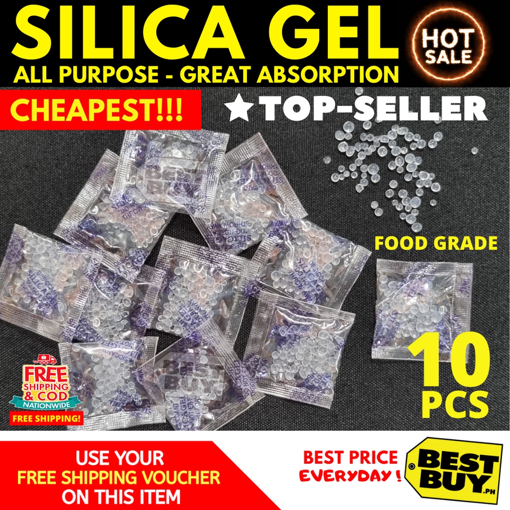 Silica Gel Desiccant for Food, Leather, Bags, Shoes Absorbent, absorbs
