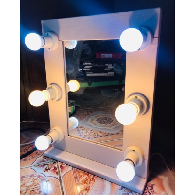 Vanity Mirror w/paddedbag 14in*19in/FreeBulbs Shopee Philippines