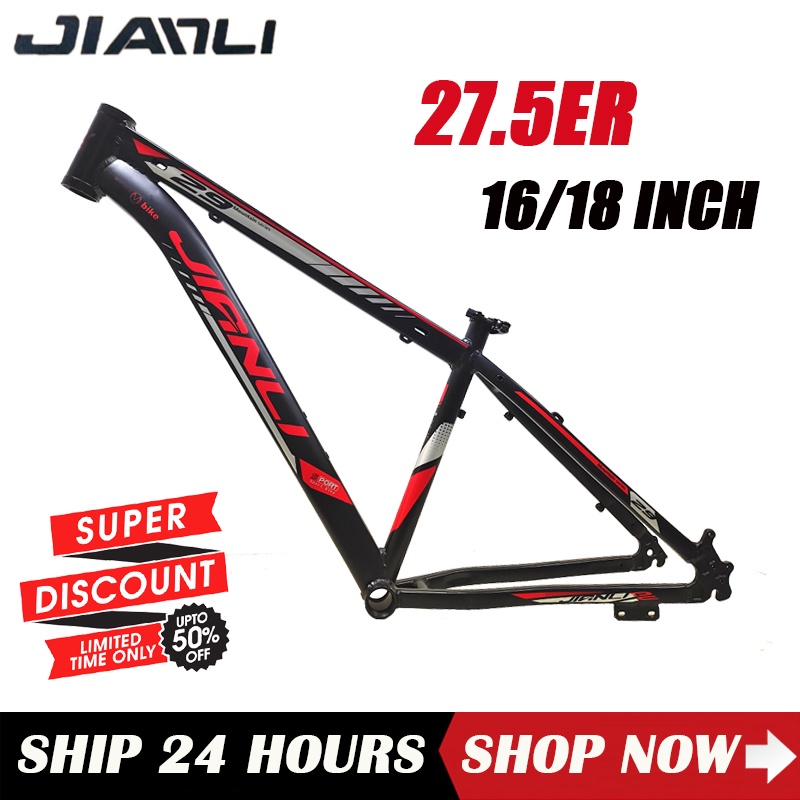 MTB Frame Aluminum Alloy Mountain Bike Frame 27.5ER Disc Bicycle Frame 16 18 Inch Alloy Bike Frame Shopee Philippines