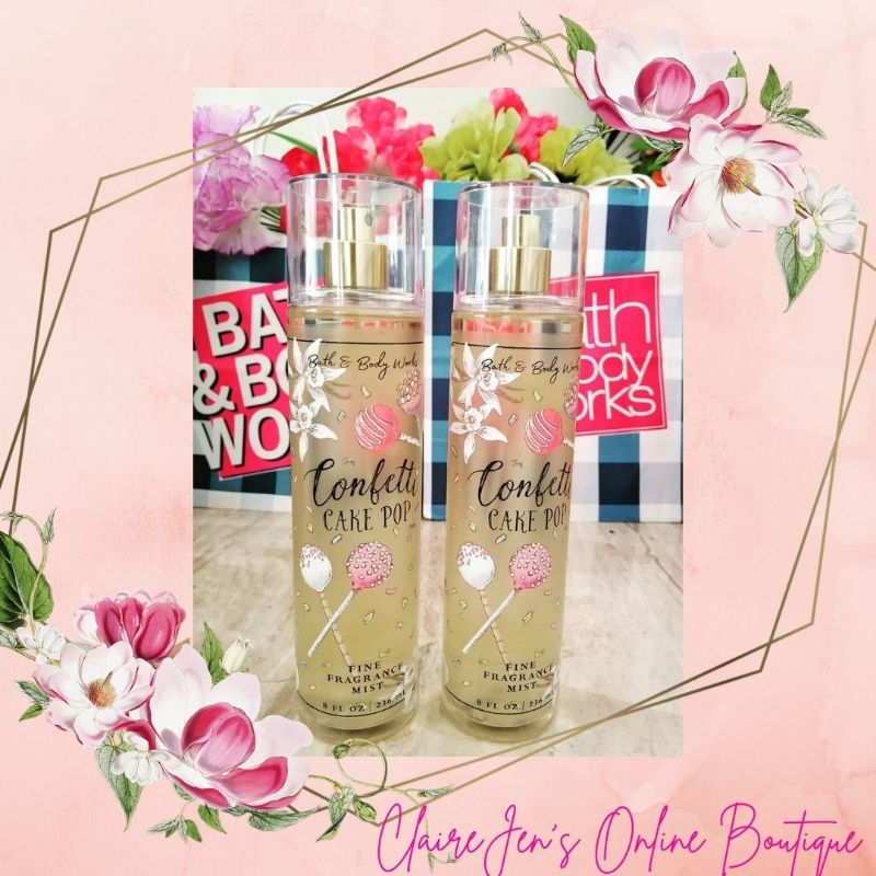 Bath&Body Works Confetti Cake Pop Fragrance Mist Shopee Philippines