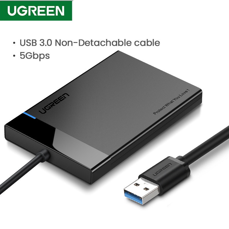 Ugreen 2.5 HDD Enclosure HD External Hard Drive Enclosure Enclosure for ...