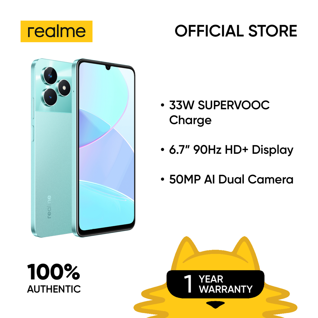 Realme C51 4GB RAM – 128GB ROM