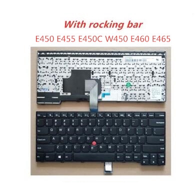 Laptop English Keyboard For LENOVO Thinkpad E470 E475 E470C E450 E455 ...