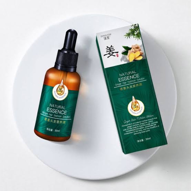 Zenshow Natural Essence Ginger Hair Nutrition Solution Shopee Philippines