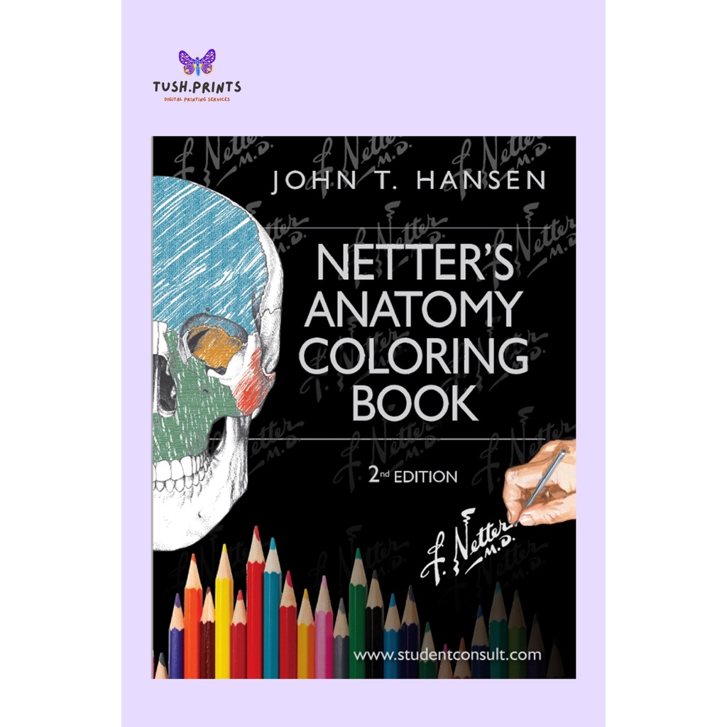 NETTER's Anatomy Coloring Book Shopee Philippines