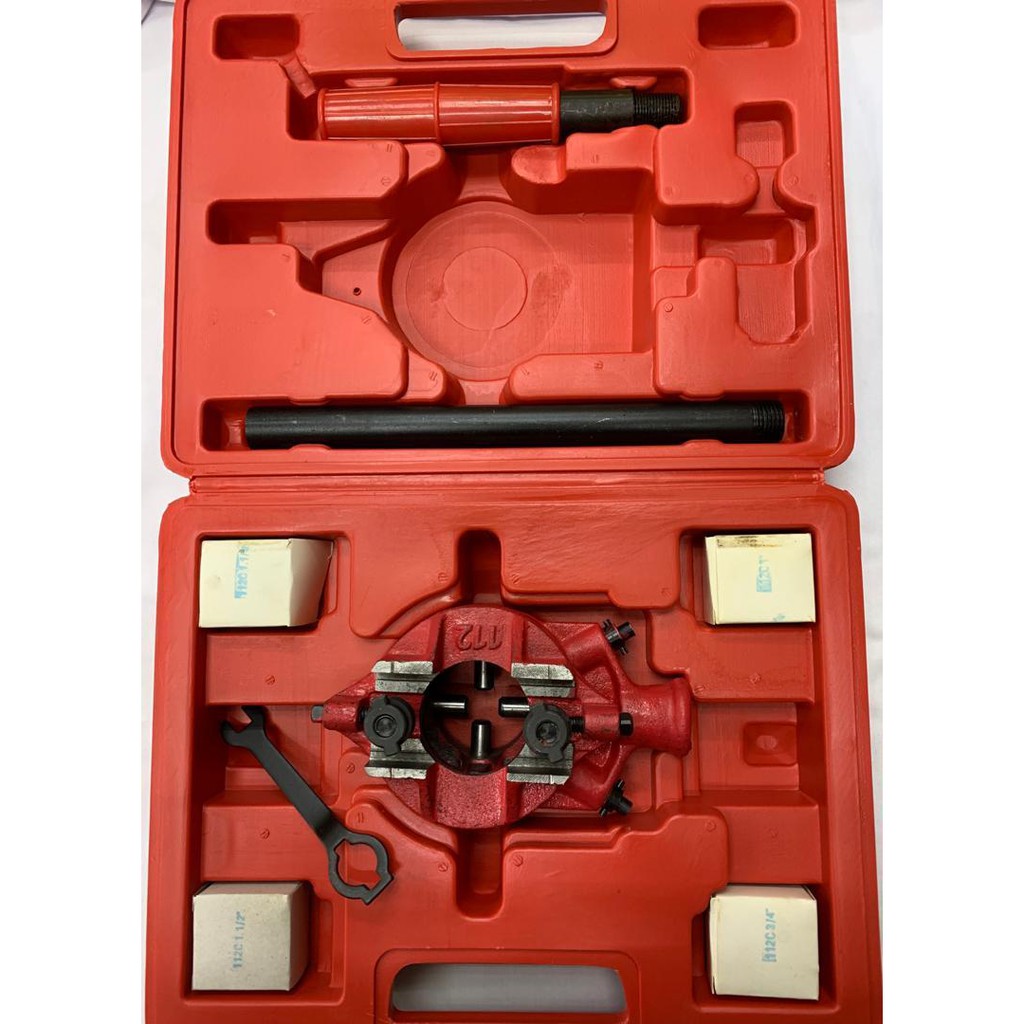 CONDUIT PIPE MANUAL RATCHET DIES SET PIPE THREADER 3/4''11/2