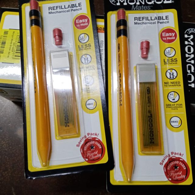 Mongol Mechanical Pencil (with lead refills) Shopee Philippines