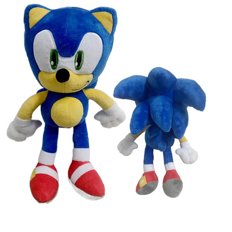30cm Sonic Tails Plush Shadow the Hedgehog Knuckles Toy Super Sonic ...