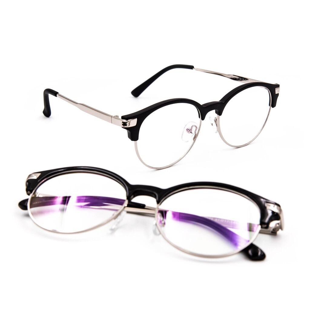 Big Bash High Quality Eyeglasses Frame (Black/Silver) Shopee Philippines