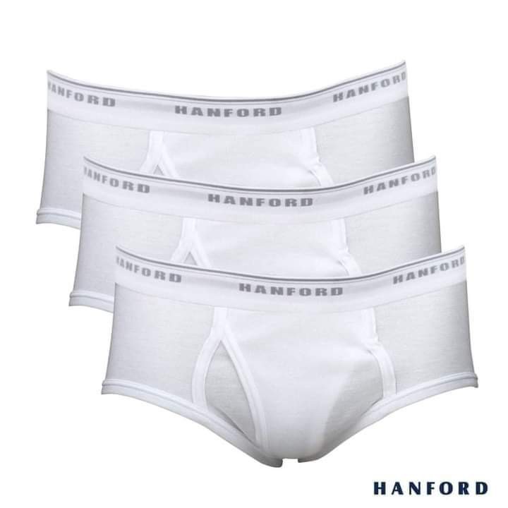 Hanford Brief WHITE (3 pcs/pack) | Shopee Philippines