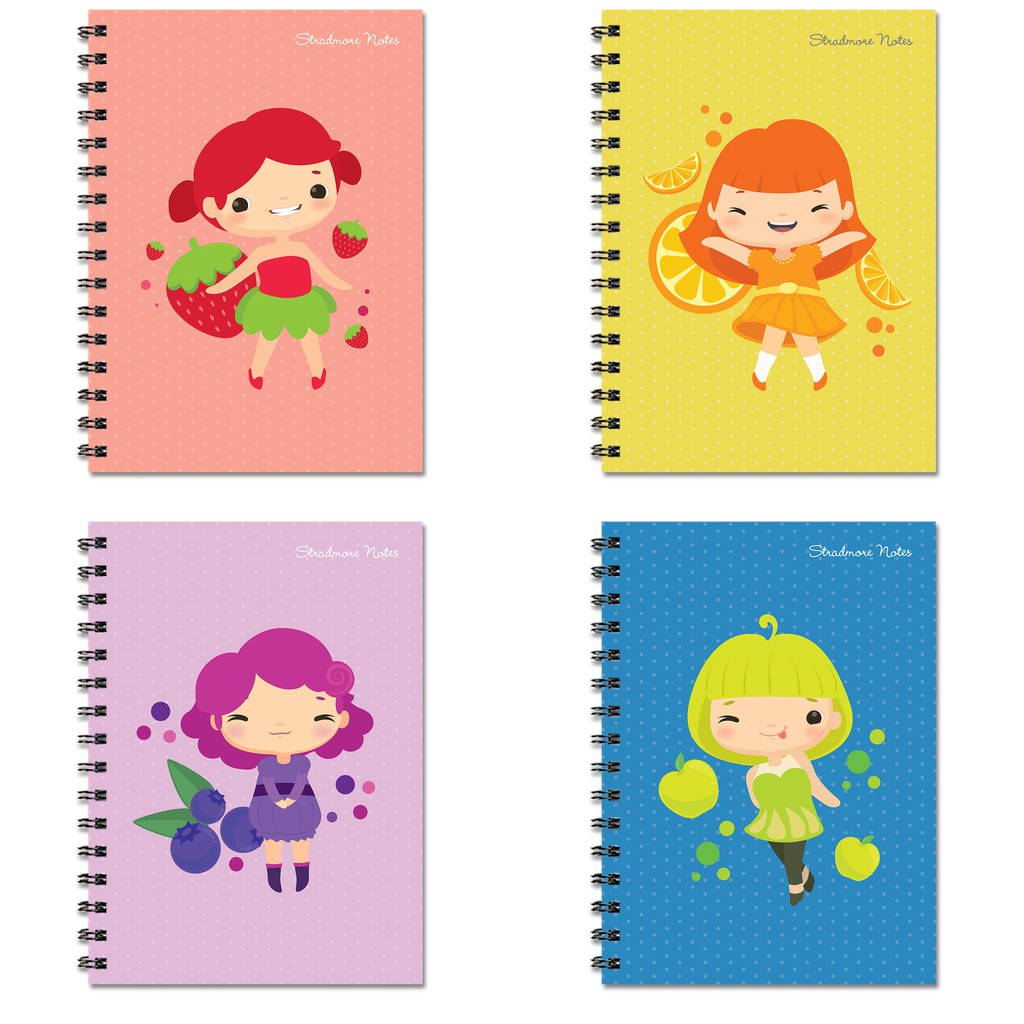Stradmore Missy Spiral Notebook S18 6 x 8 in (Assorted) | Shopee ...