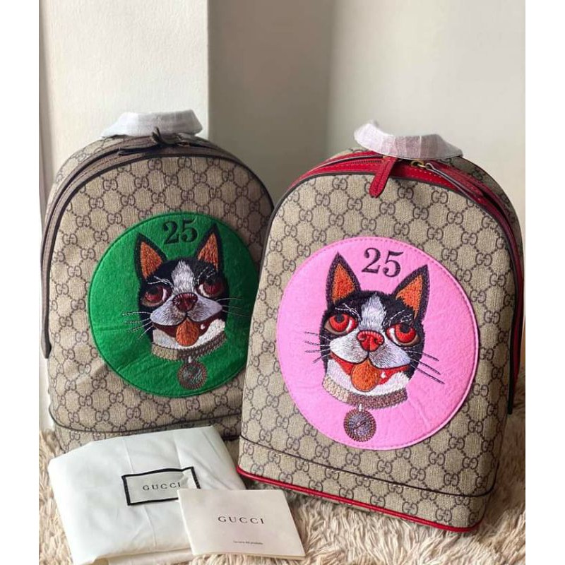 Gucci best sale backpack cat