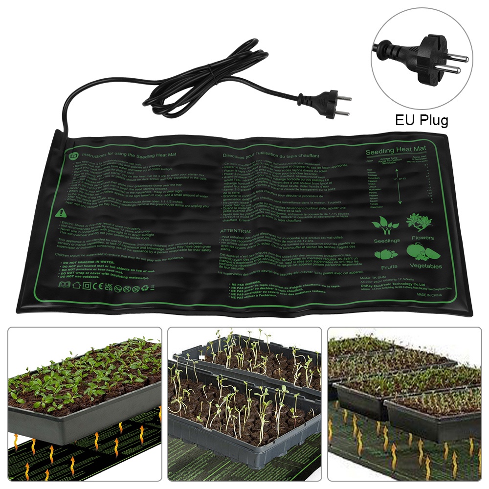 Seedling Heating Mat Plant Seed Germination Propagation Clone Starter Pad Shopee Philippines