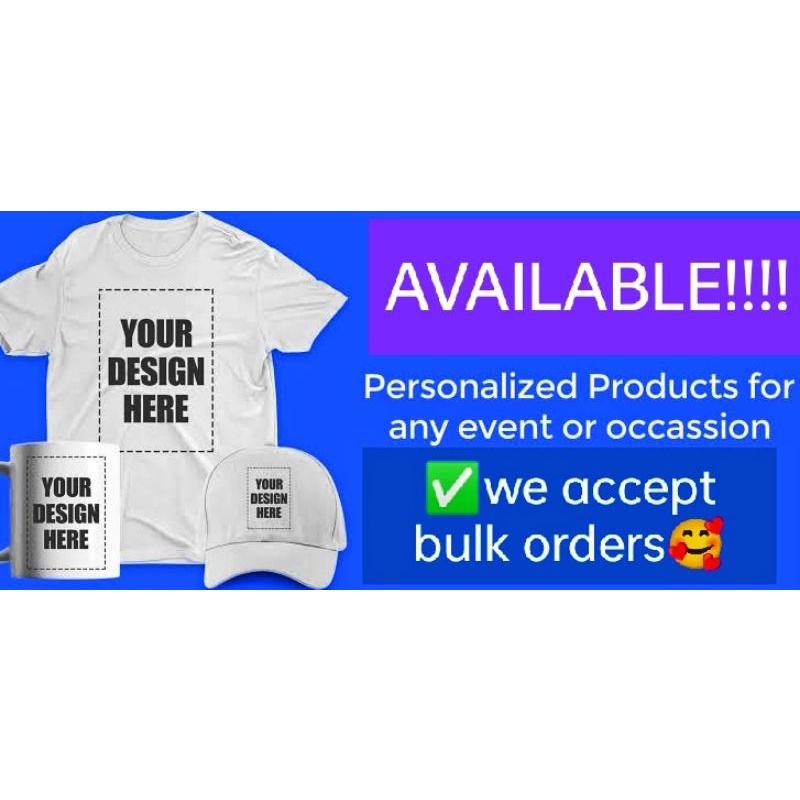 Customized Items ( Mugs , Shirt , Caps) Shopee Philippines