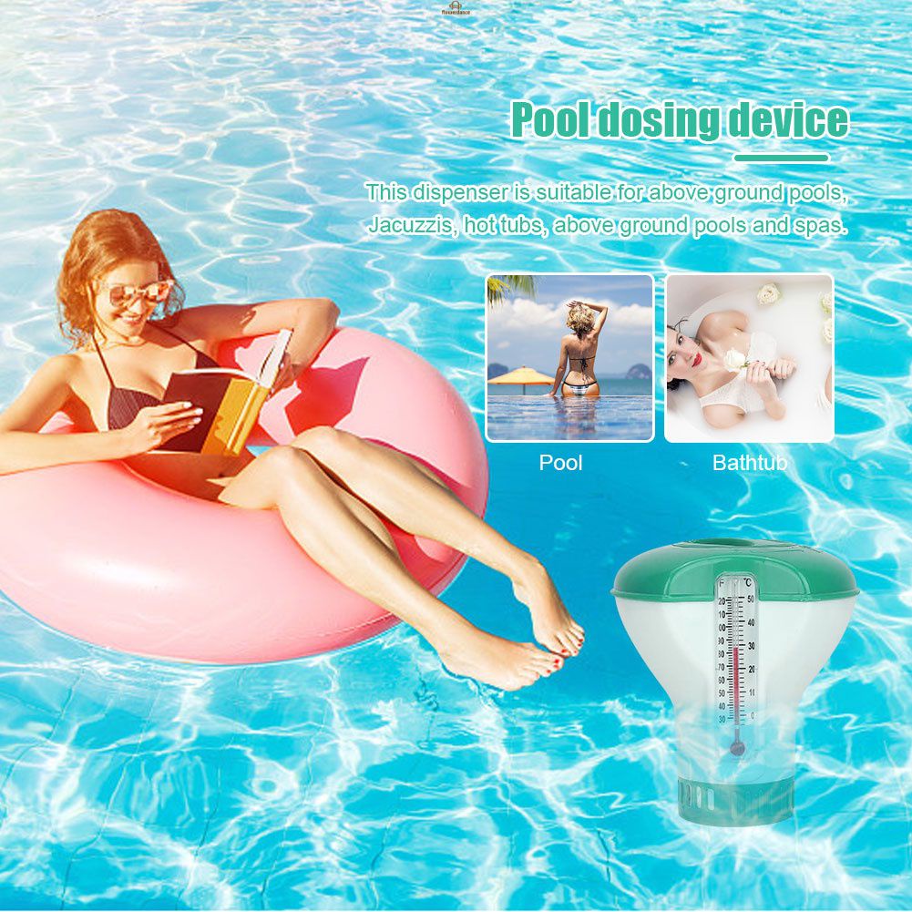 Unbranded 5-Pack Floating Swimming Pool Chemical Chlorine Dispenser Floater