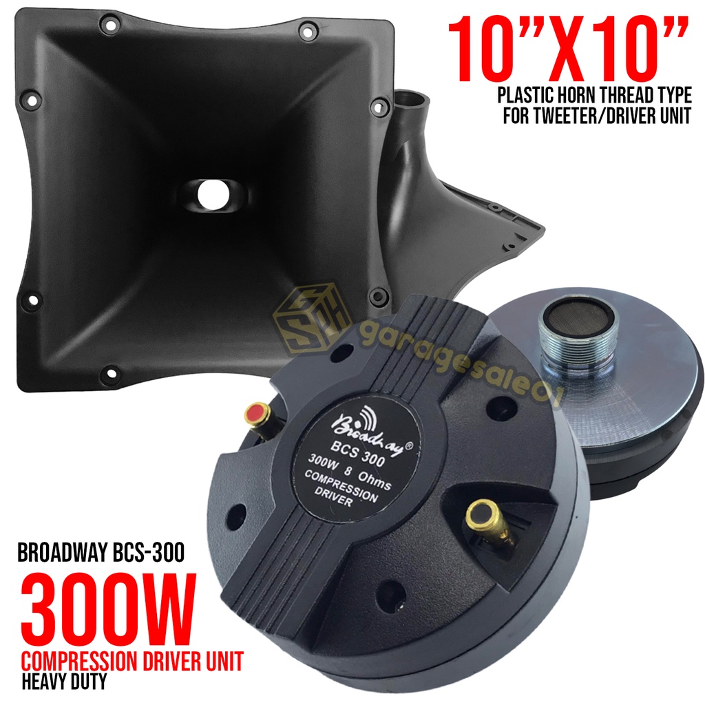 Timpano Horn Eminence BH-410 Hoorn Voor Inch Driver Bax Music