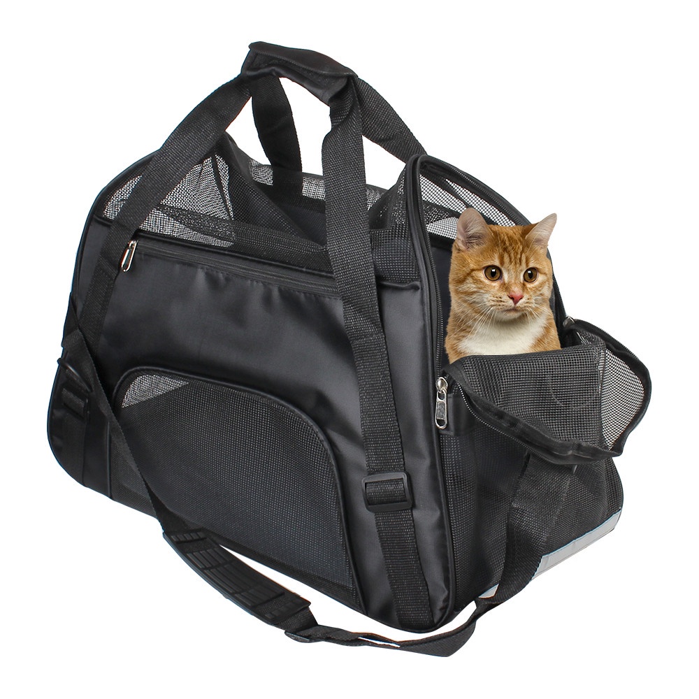 Pet Backpack Portable Dog Carrier Bag Mesh Breathable Carry Bags for