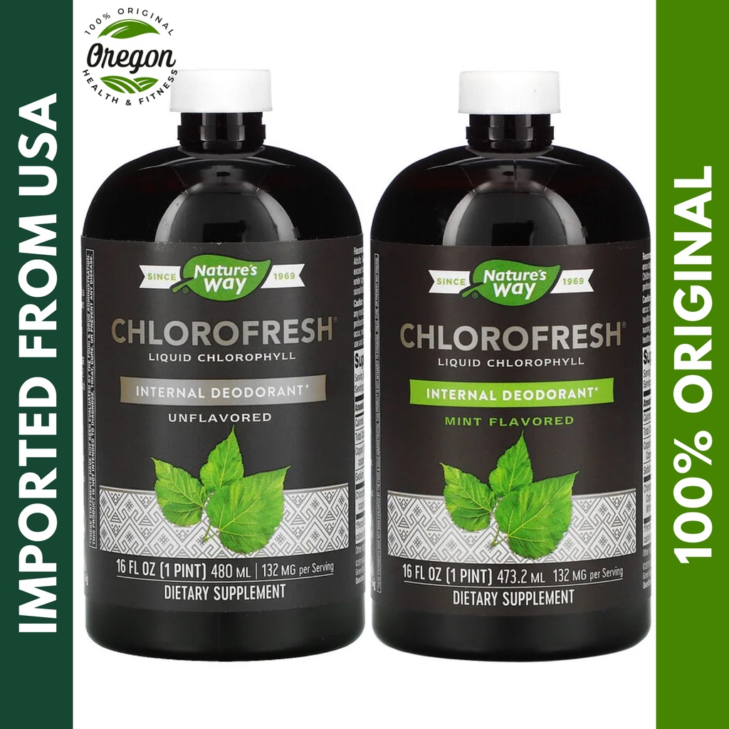 Nature's Way Chlorofresh Liquid Chlorophyll Mint/Unflavored Shopee