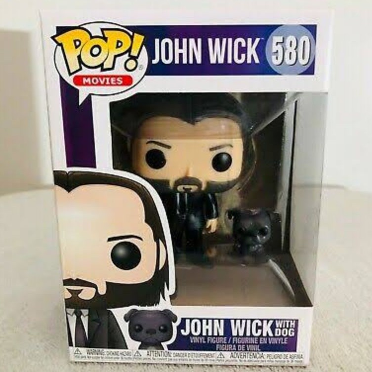 John Wick Select John Wick Movie 7 Action Figure with Dog