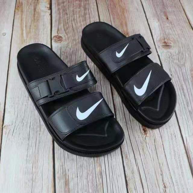 Nike womens sandals hot sale double strap