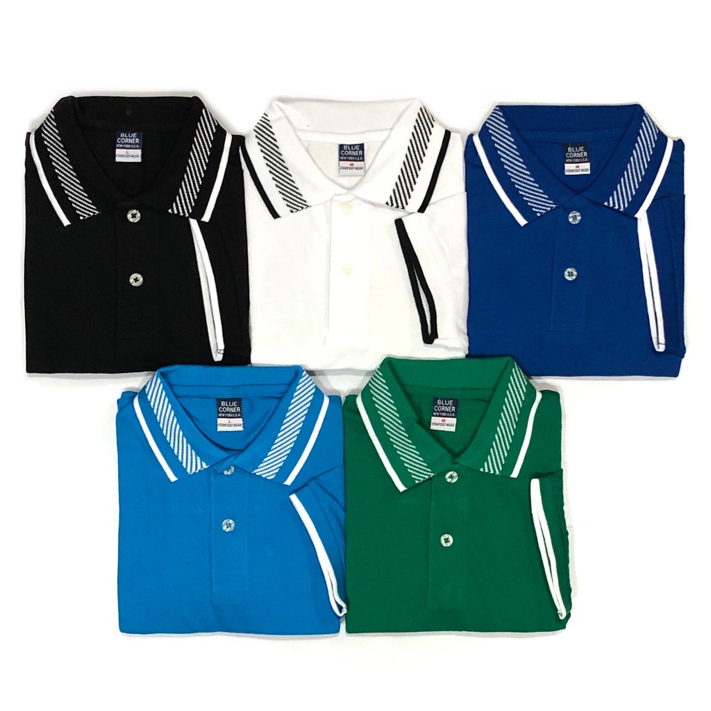 Blue corner polo shirt design hotsell