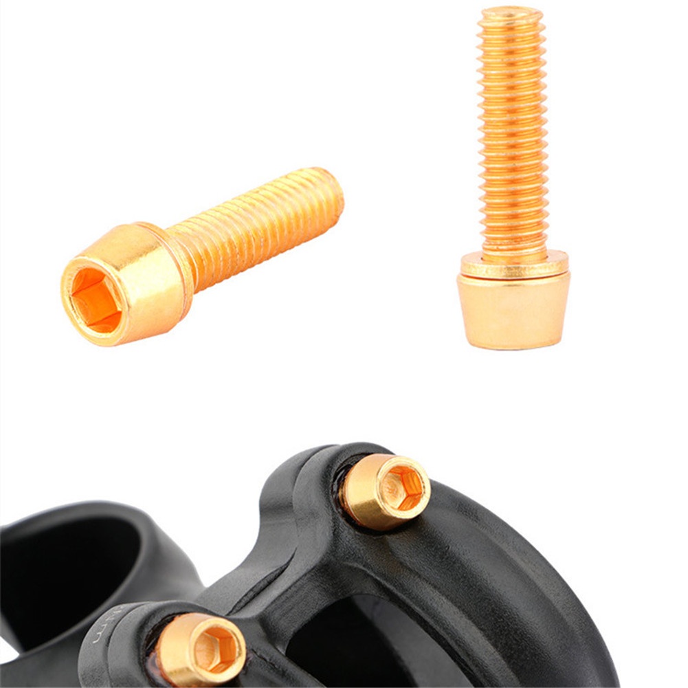Wanyifa Titanium Alloy Screws M8x20/25mm BMX Bicycle Handlebar Screws, Mountain Bike Screw Fittings I.208065638