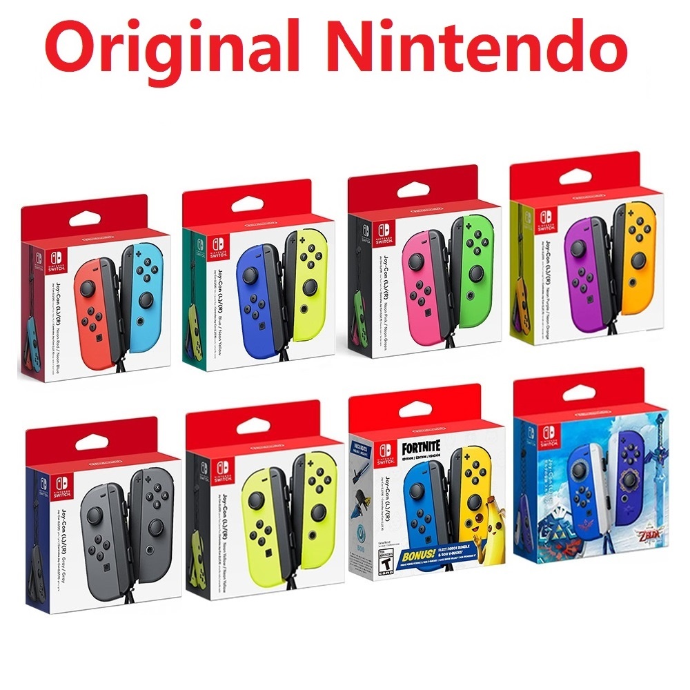 Nintendo Joy Con Controller Pair Animal Crossing Fortnite Edition Joycon Controllers for Switch OLED Edition Shopee Philippines