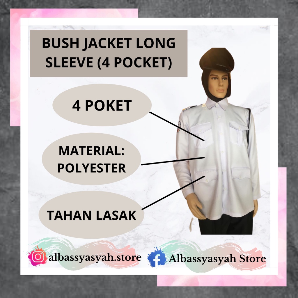 WOMEN BUSH SAFETY GUARD UNIFORM (LONG SLEEVE) | Shopee Philippines
