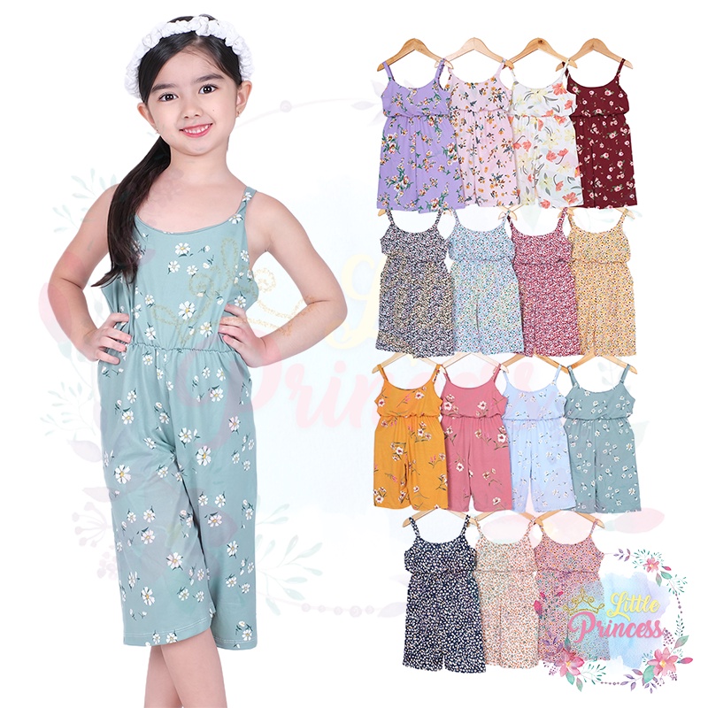 My Little Princess YASSI BASIC DAILY SPAGHETTI FLORAL ROMPER/JUMPSUITS ...