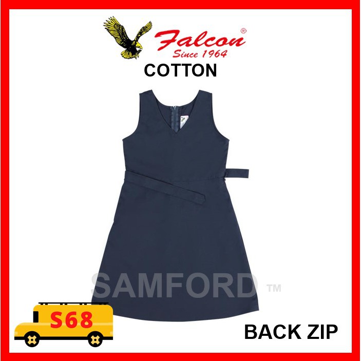 Primary School Pinafore/ Sekolah Rendah Pinafore/ 女裝小学校裙/ Back Zip ...