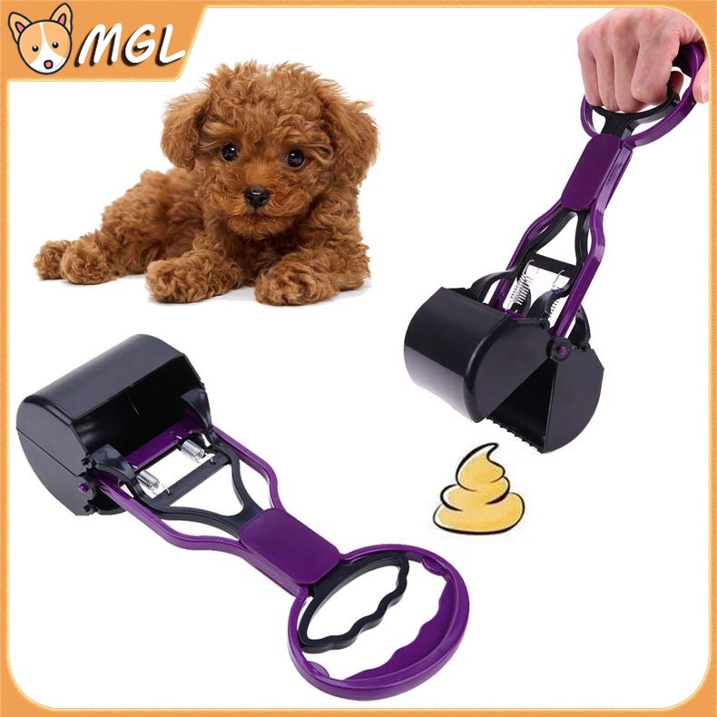 MGL Pet Poop Scoop Portable Dog Outing Dog Supplies Cat Pooper Scooper ...
