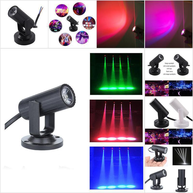 RGBW 1W LED Stage Light Beam Spotlight | Shopee Philippines