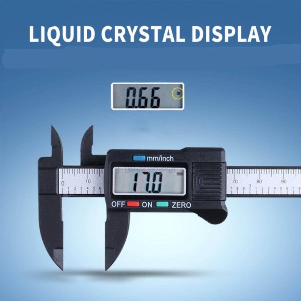 Dental Electronic Digital Calliper 150mm Plastic Digital Caliper