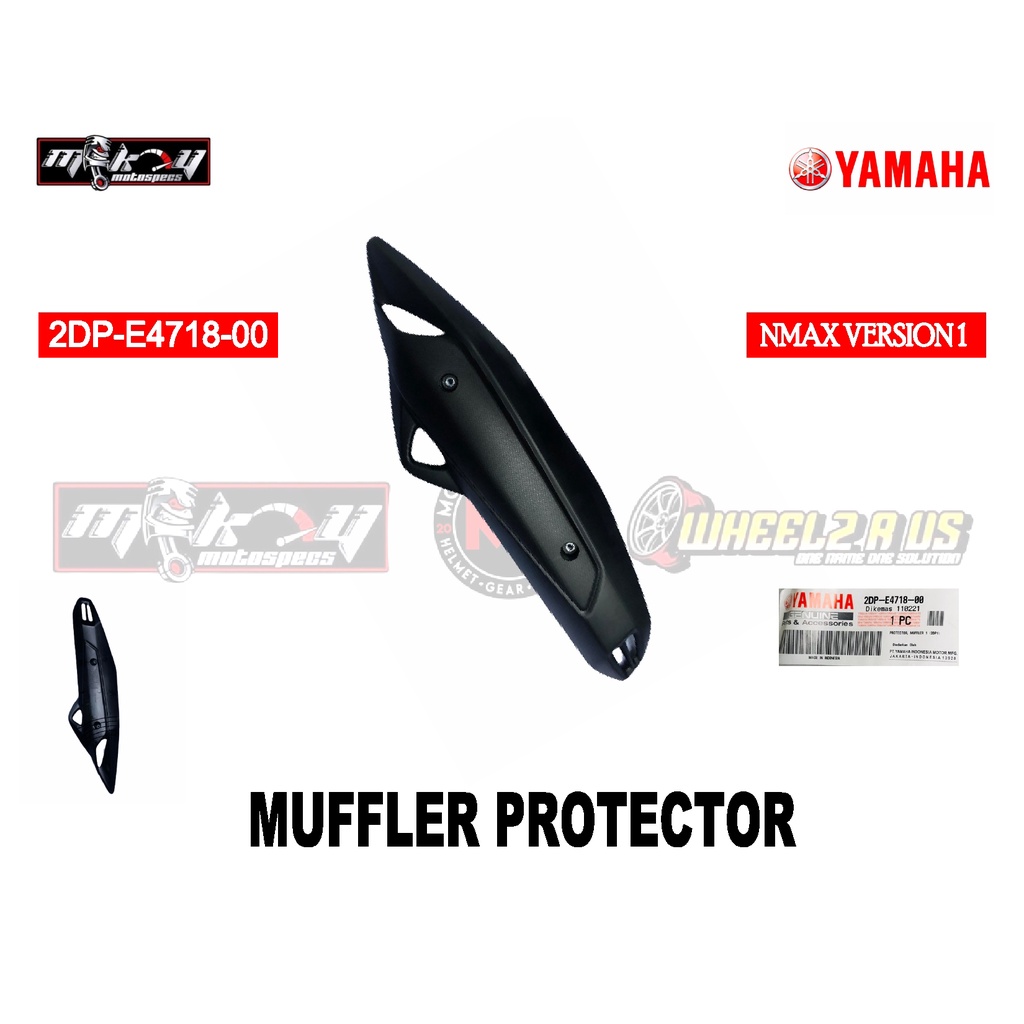 YAMAHA GENUINE MUFFLER PROTECTOR FOR NMAX VERSION 1 (2DP-E4718-00 ...