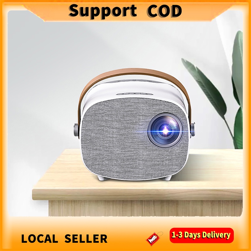 Mini Projector Portable HD 1080P Video Film Projector Home Theater WiFi ...